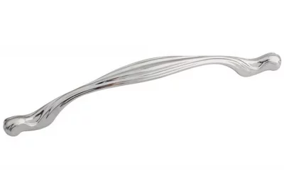 Ручка-скоба 192-160мм, отделка хром глянец