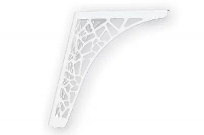 Ножка декоративная Париж, h.250, отделка белый бархат (матовый)