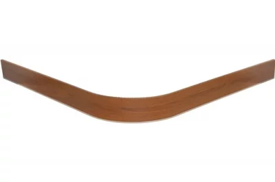 0307 Закругление для цоколя ПВХ Н.100, орех рустикальный NEW