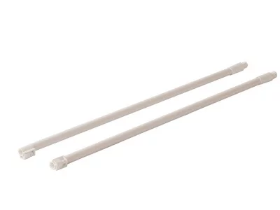 Рейлинги Firmax длина 450 мм, круглые верхние для ящика Newline, белые