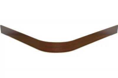 1565 Закругление для цоколя ПВХ Н.100, орех античный NEW