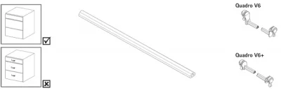 Hettich: 9219966: Адаптер PUSH TO OPEN SYNCHRO для QUADRO v6 eb20, v6+ eb12, 5/10, 5/20, тип a