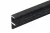 Профиль кромочный под пропил для 18мм, L=3000мм, отделка черная Профиль кромочный под пропил для 18мм, L=3000мм, отделка черная