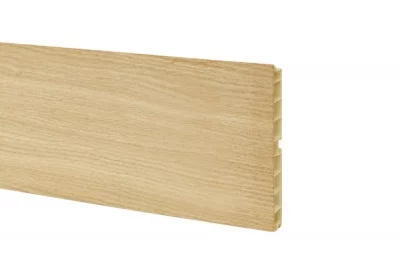 8043 Цоколь ПВХ H.120, L=4000, шпон дуба