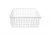 Корзина сетчатая 190х500х500 мм, FIRMAX, белый Корзина сетчатая 190х500х500 мм, FIRMAX, белый