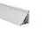 Бортик треугольный L=4000, под кромку H.34, ПВХ отделка 07 серый Бортик треугольный L=4000, под кромку H.34, ПВХ отделка 07 серый