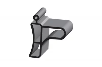 Профиль-ручка, цвет Хром Глянец, L=2.46м