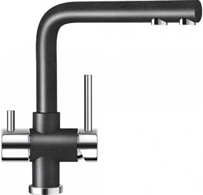 Schock: 710082 Смеситель Wellus, Cristadur, хром/магма Schock: 710082 Смеситель Wellus, Cristadur, хром/магма