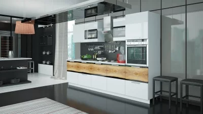 Кухонный гарнитур длиной - 300 см (с пеналом ПБ)