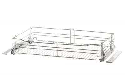 Сетка выкатная сплошная под мойку в базу 900, с доводчиком Blumotion