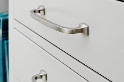 Ручка-скоба 160мм, отделка железо античное