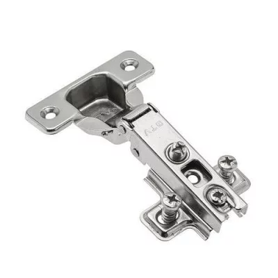 GTV: Петля накладная GTV Ø35 с ответной планкой H=2 с евро шурупом, сверление - 45мм вес-60 гр. ZP-BICN092ZE