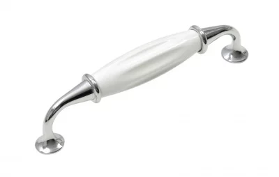 Boyard: Ручка мебельная TRINITY RS110CP.4/128/W