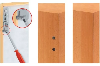 Подвеска полок скрытая, левая