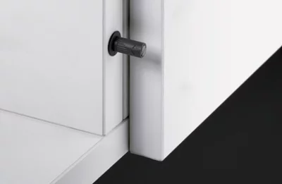 Hettich: 9089607: Механизм Push to open Magnet, Под запрессовку, Длинный ход, Светло-серый