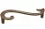 Ручка-скоба 96мм (правая), отделка бронза "Флоренция"