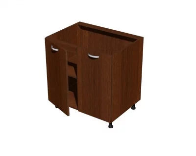 Тумба под мойку (2 двери, 1 полка) 800*560*720