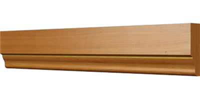 Фриз фигурный нижний прямой, коллекция Ника