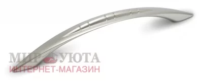 KOBRA Ручка-скоба 128мм никель матовый: C-664.G5