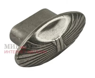 Ручка-кнопка серебро состаренное: WPO.503.000.0024