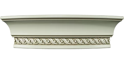 Фриз Диона верхний закругленный, коллекция Грация