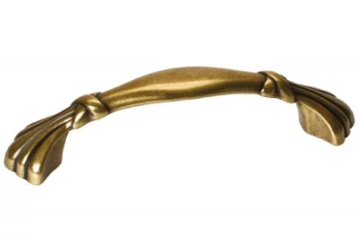 Ручка-скоба 96мм, отделка бронза "Валенсия"