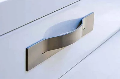 Ручка-скоба 64мм, отделка сталь шлифованная