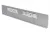79 Решётка вентиляционная для цоколя ПВХ H.100, L=600, под серебро
