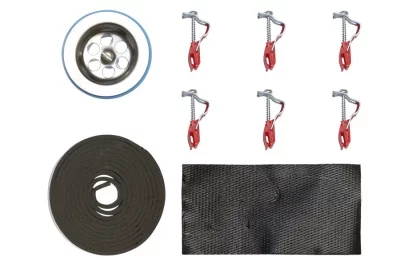 Стоп-вентиль 1.5" + комплект для монтажа