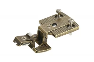 База для накладной петли серии 3000, угол открывания 270°, отделка бронза