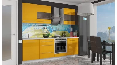 Кухонный гарнитур 240 см «Ассорти» 597002 Кухонный гарнитур 240 см «Ассорти» 597002