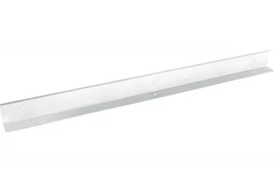 Кронштейн 600 мм для крепления столешницы H.38,8мм к стене, отделка белый бархат (матовый)