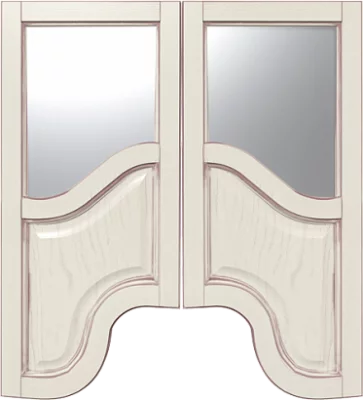 Фасад под стекло фигурный №4, коллекция Классика А