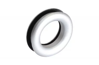 Ручка врезная, отделка серая