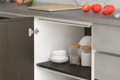 Комплект из 1-го светильника LED Dentro 1, 562 мм, 6000K, отделка алюминий