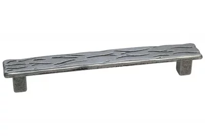 Ручка-скоба 128мм, отделка античное железо