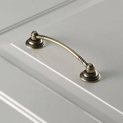 GTV: Ручка мебельная RENNES C=096 мм, старое золото UZ-REN096-04A