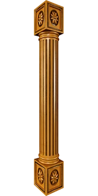 Опора декоративная Магнолия, коллекция Ирида