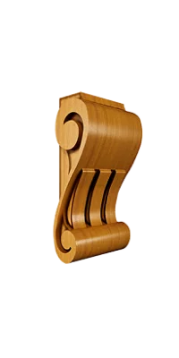 Резьбовой элемент колонны Барокко, коллекция Виктория