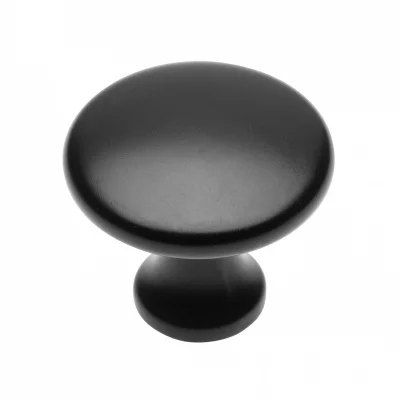 GTV: Ручка-кнопка UDINE, черный хром GZ-UDINE-1-20M