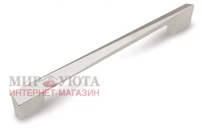 TRIBAL Ручка-скоба 128мм никель матовый: C-3374.G5