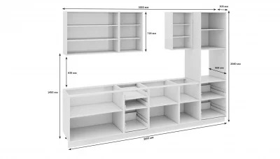 Кухонный гарнитур длиной - 300 см (с пеналом ПБ)