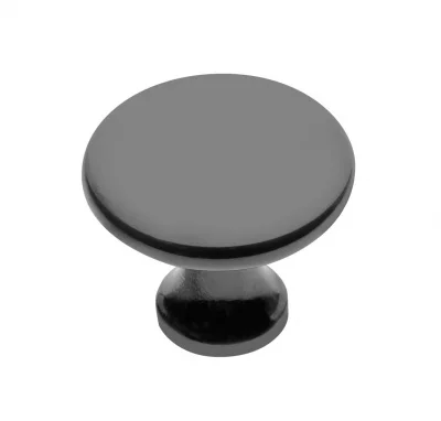 Ручка-кнопка UDINE, черный хром GTV GZ-UDINE-1-12