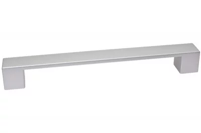 Ручка-скоба 192мм, отделка алюминий