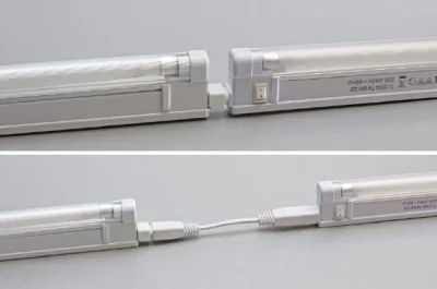 Светильник люминесцентный 16W/220-240V, 2700K, отделка белый