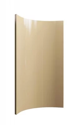 Фасад радиусный вогнутый ALV0002 K18 R240 H716 магнолия (Magnolia) глянец