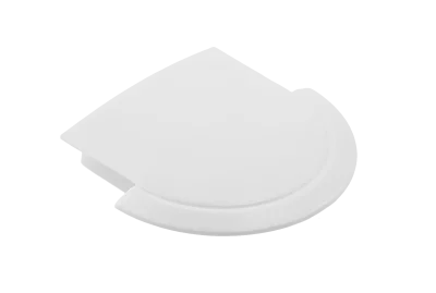 GTV: Заглушка для профиля PA-GLAX-AL - цвет белый (цена за 10шт.): PA-ZASGLAX-10