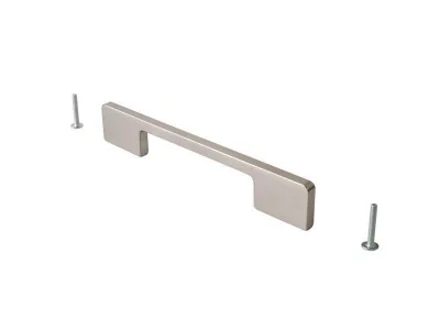 Ручка-скоба 160мм, шлифованный никель