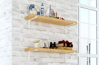 Менсолодержатель «Лофт-1», отделка белый бархат (матовый)