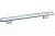 Ручка-скоба 192-160мм, отделка хром глянец + вставка